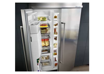 KitchenAid Side by Side Fridge KBSD608ESS Stainless Steel