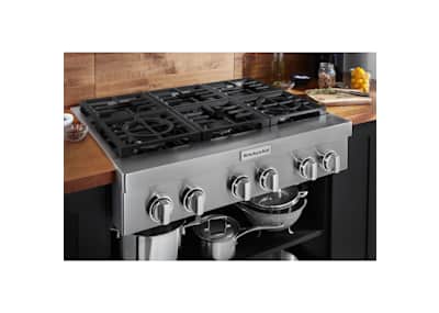 KitchenAid 36 Gas Cooktop (KCGC506JSS) - Stainless Steel