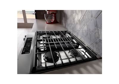 Kitchenaid downdraft top gas cooktop