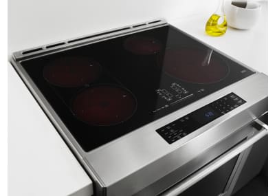 Kitchenaid double oven induction range top
