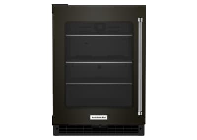 KitchenAid Undercounter Refrigerator KURL314KBS Black