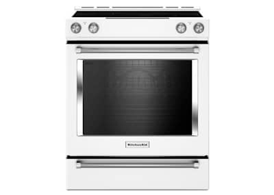 White on sale kitchenaid range