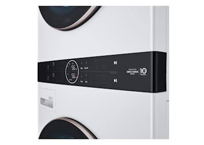 LG WashTower WKE100HWA White