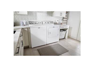 Maytag Gas Dryer (MGDC465HW) - White | Dufresne Furniture and Appliances