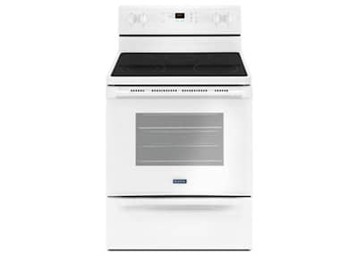 Maytag Self Clean Range YMER6600FW White Dufresne Furniture