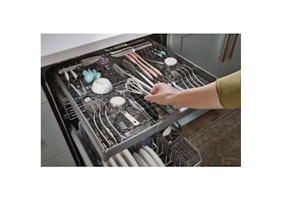 Dishwasher with stainless steel tub and racks cheap