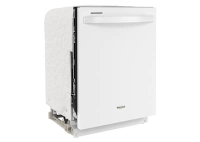 Whirlpool dishwasher white stainless steel tub deals