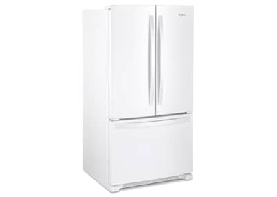 Whirlpool® 25.2 Cu. Ft. White French Door Refrigerator