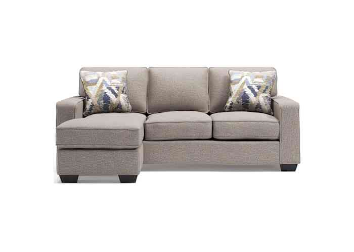 Sofa With Chaise Lounge Canada Baci Living Room