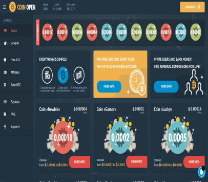 Coin Open Refer A Frie!   nd Program Win Free Bitcoins Every Hour - 