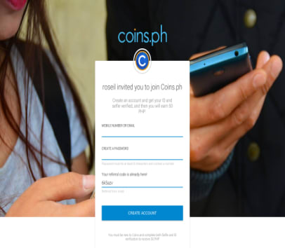 Coins Ph Referral Program Earn 50 Php Btc And Philippine Wallet - 