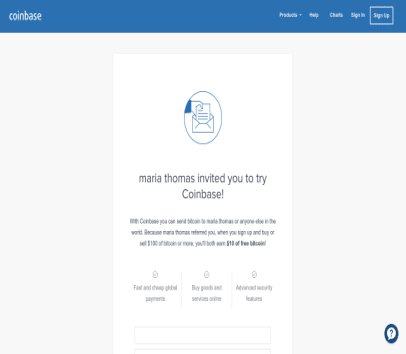 Coinbase Refer A Friend Program Coinbase Com Receive 10!    Credit In - 