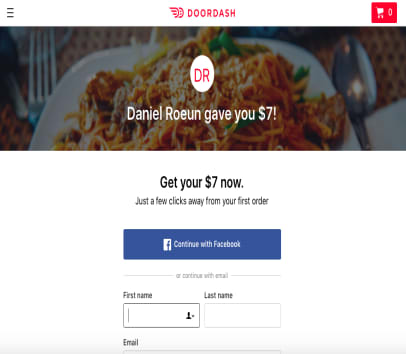 Doordash Referral Link Get 17 Of Free Food And Free Delivery
