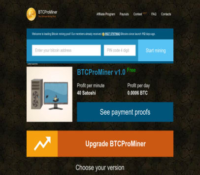 btcprominer bitcoin mining earn bitcoin for free