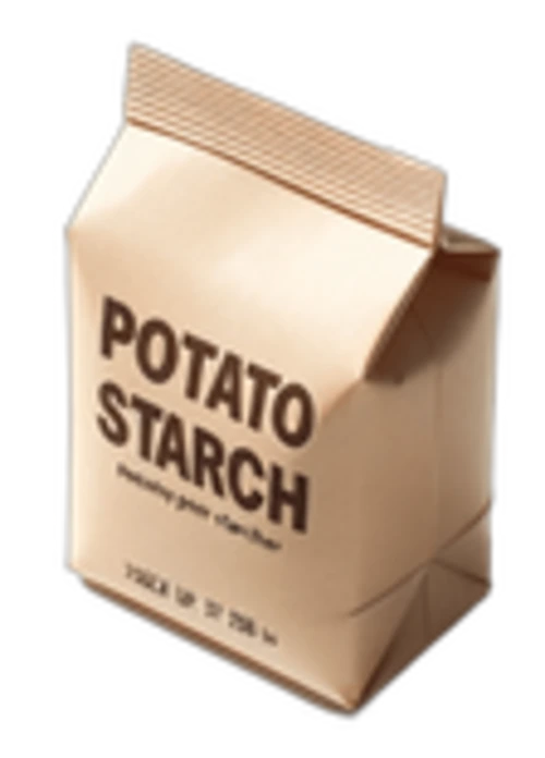 Een pakje aardappelzetmeel