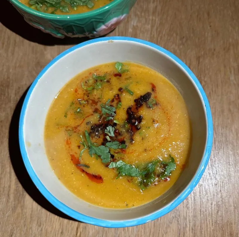 Paprika linzen soep