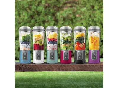 Ninja Blast 16 oz. Personal Portable Blender with Leak Proof Lid and Easy Sip Spout, Perfect for Smoothies, White, Bc100wh