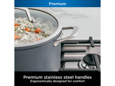 Ninja C30480 Foodi Neverstick Premium 8-Quart Stock Pot With