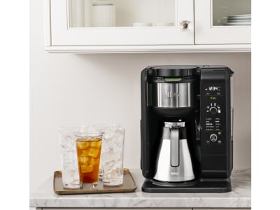 Ninja hot and cold brewed system with glass carafe hot sale