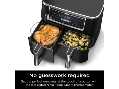 Ninja Foodi 6in1 8Quart DualZone Air Fryer with Smart Pr 