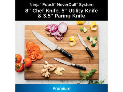  Ninja Foodi NeverDull Premium 10pc German Stainless Steel Knife  System: Home & Kitchen