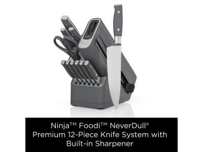 This Ninja Set With Built-In Sharpener Is The Best Knife Block