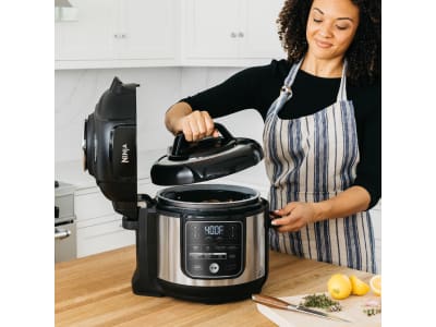 Ninja Foodi 10-in-1 8-Quart XL Pressure Cooker Air Fryer Multicooker,  Stainless, OS400 