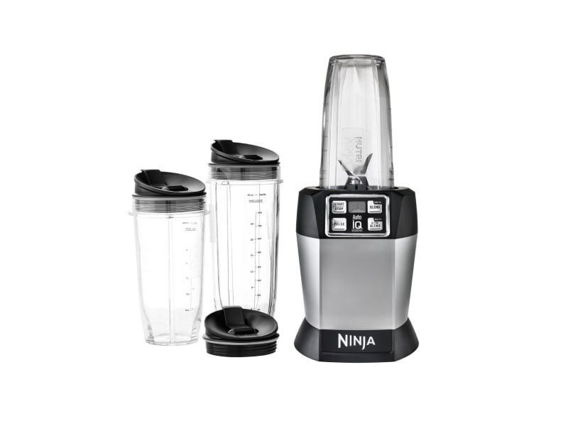 Nutri Ninja Auto-iQ 1000-Watt Blender 3 Sip & Seal Cups,Model BL480 (Brand  new)