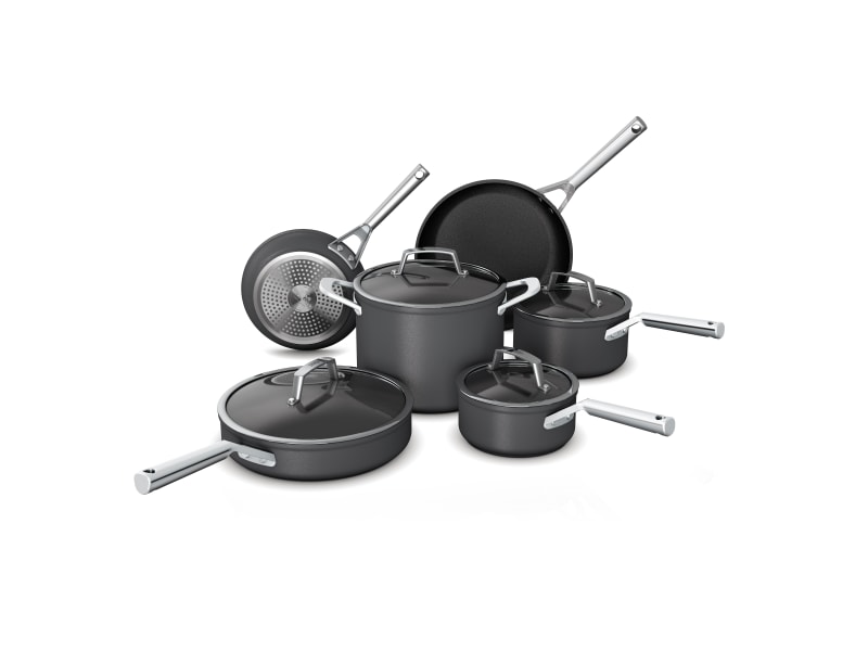 Ninja Foodi NeverStick Premium Hard-Anodized 10-Piece Cookware Set