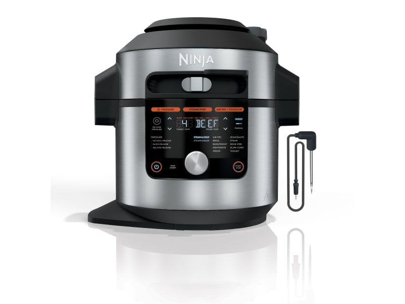 8qt Ninja Foodi 14-in-1 XL Pressure Cooker Steam Fryer with SmartLid  Unboxing & 1st Cook 