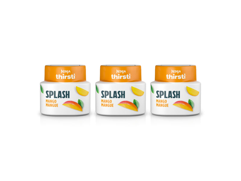 Ninja Thirsti Splash Unsweetened Island Mango Flavored Water Drops/3pk  Wcfmangam : Target