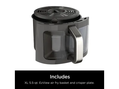 Ninja EZView 5.5Quart 7in1 Air Fryer Max XL with Broil R 