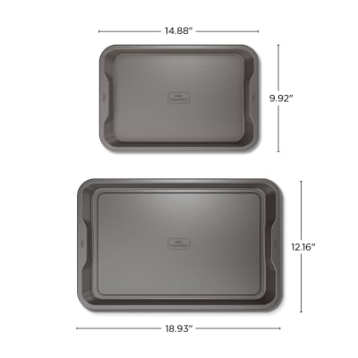 Premium Heavy Weight Aluminum 9 Square, Deep Cake Pan [500 Count