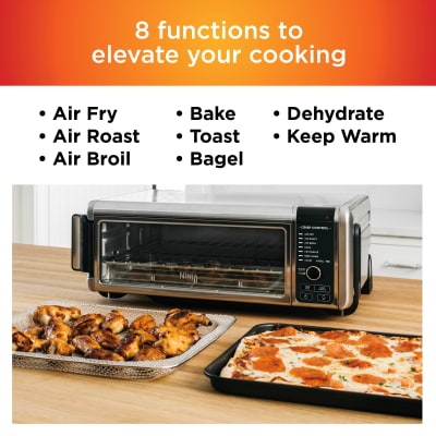 Ninja Foodi XL 10-in-1 Flip Digital Air Fry Smart Oven Pro w/ Rack & Probe  