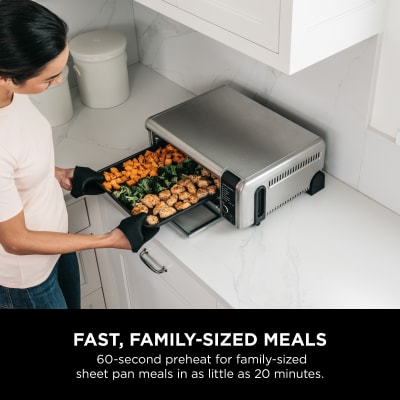 Crisp 'N Bake Air Fry Countertop Oven With No Preheat