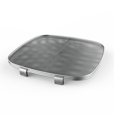 BYKITCHEN Stainless Steel Spatter Shield for Ninja Fg551 Foodi