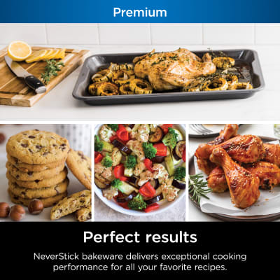 Ninja NeverStick™ Premium 3-Piece Baking Sheet Set Bakeware - Ninja