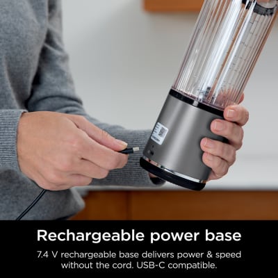 USB Rechargeable 3 Speeds Mini Handheld Electric Blender Mixer