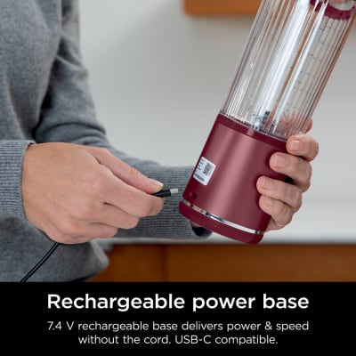 Ninja Blast™ Portable Blender Cranberry Portable Blenders - Ninja