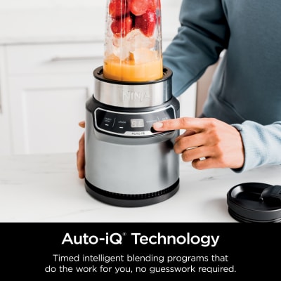 Ninja® Nutri-Blender Pro with Auto IQ®, 1000 Watts, Personal Blender, BN400