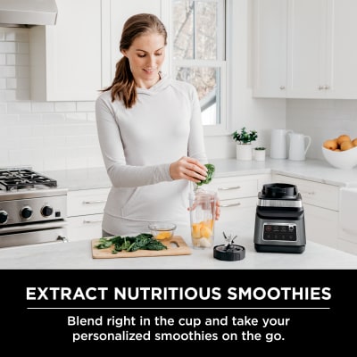 Ninja 64-oz Black 1400-Watt Pulse Control Blender in the Blenders