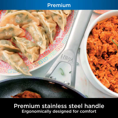 Ninja Foodi Neverstick Premium Hard-Anodized 8-Piece Cookware Set