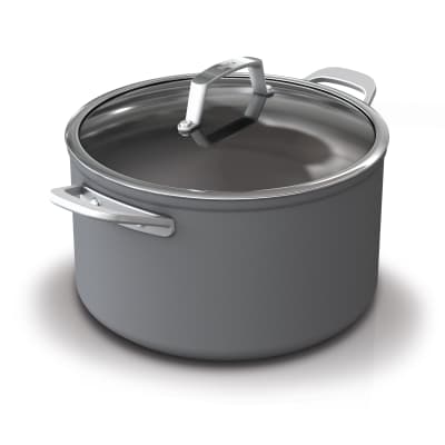 Ninja C50480 Foodi NeverStick Premium 8-Quart Stock Pot with Glass Lid