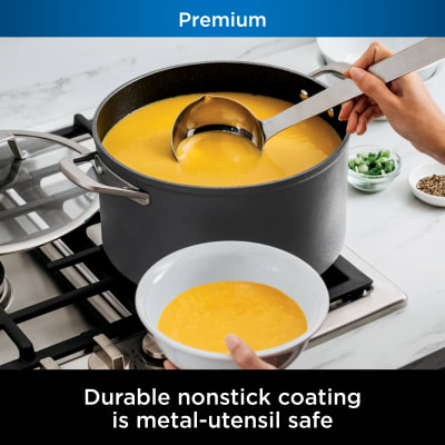 Ninja Neverstick™ Premium 8-Quart Stock Pot with Glass Lid