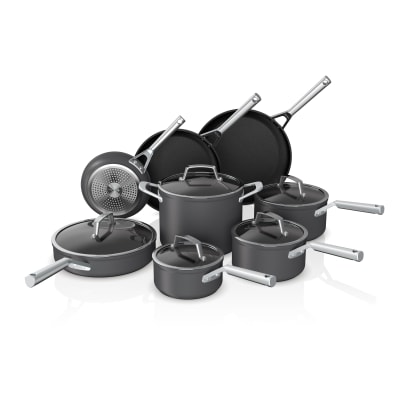 13-Piece Recycled Aluminum Ceramic Nonstick Cookware Set