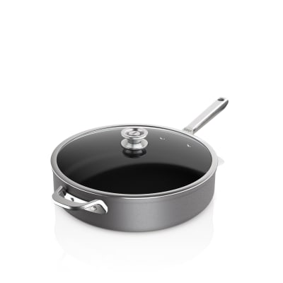 Ninja Foodi NeverStick Premium Anti-Scratch Nest System 5-Qt. Sauté Pan with Glass Lid