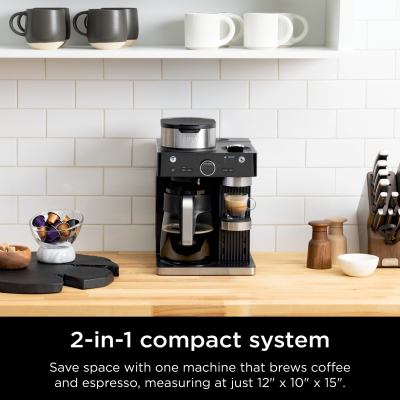 Ninja® Espresso & Coffee Barista System | Pod & Ground Coffee Maker