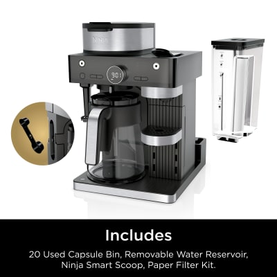  Ninja CFN601 Espresso & Coffee Barista System, Single