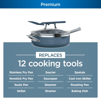 Ninja NeverStick™ Premium 17-Piece Cookware Set; Euro-Pro® Bundle  NeverStick - Ninja