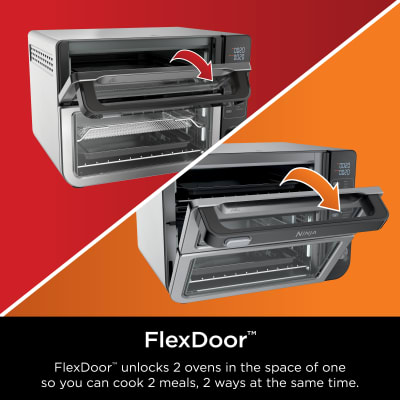 Ovens  Meet the Ninja® 12-in-1 Double Oven with FlexDoor™ 